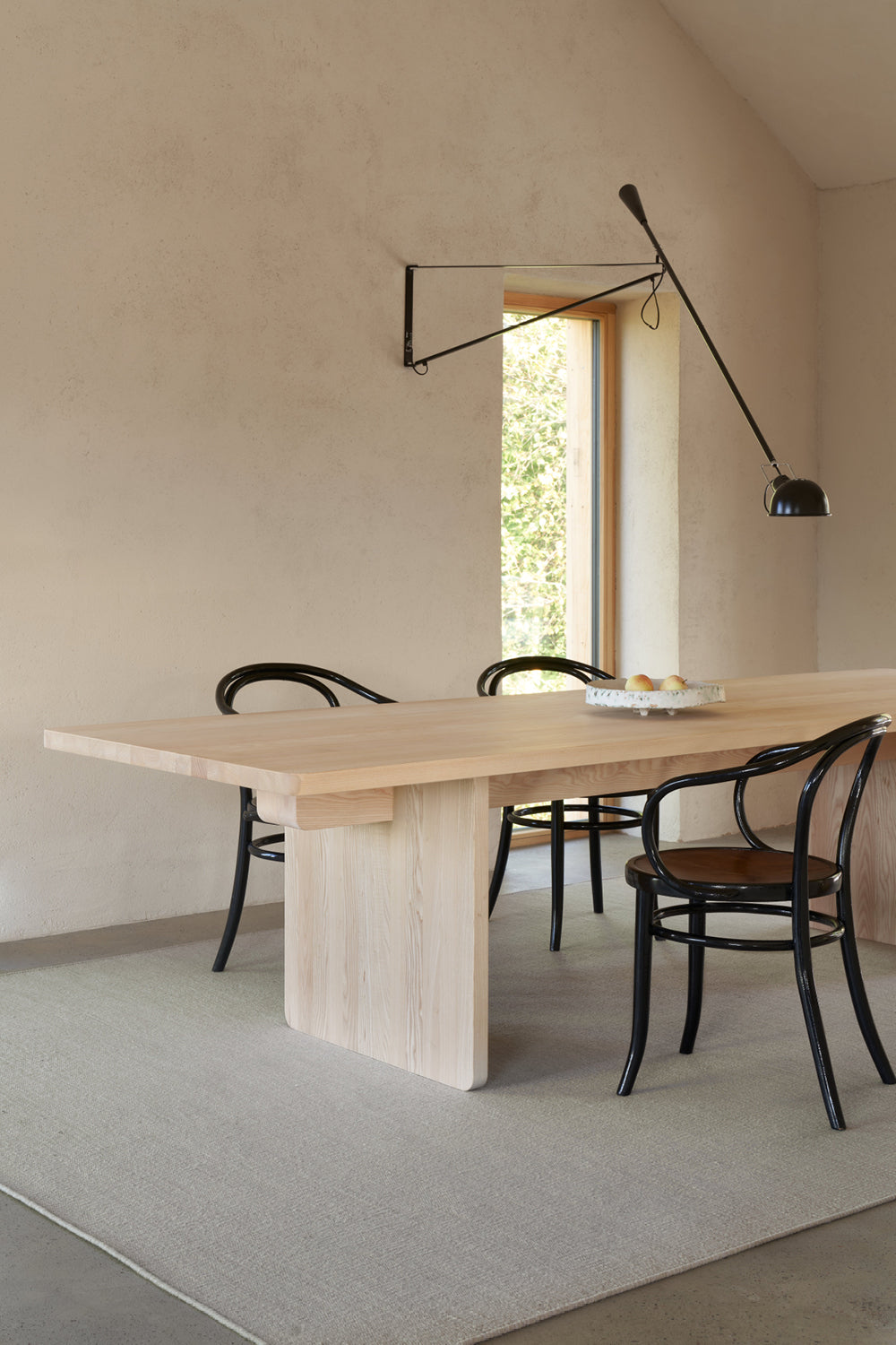 Plain Wool Melange villamatto, sand
