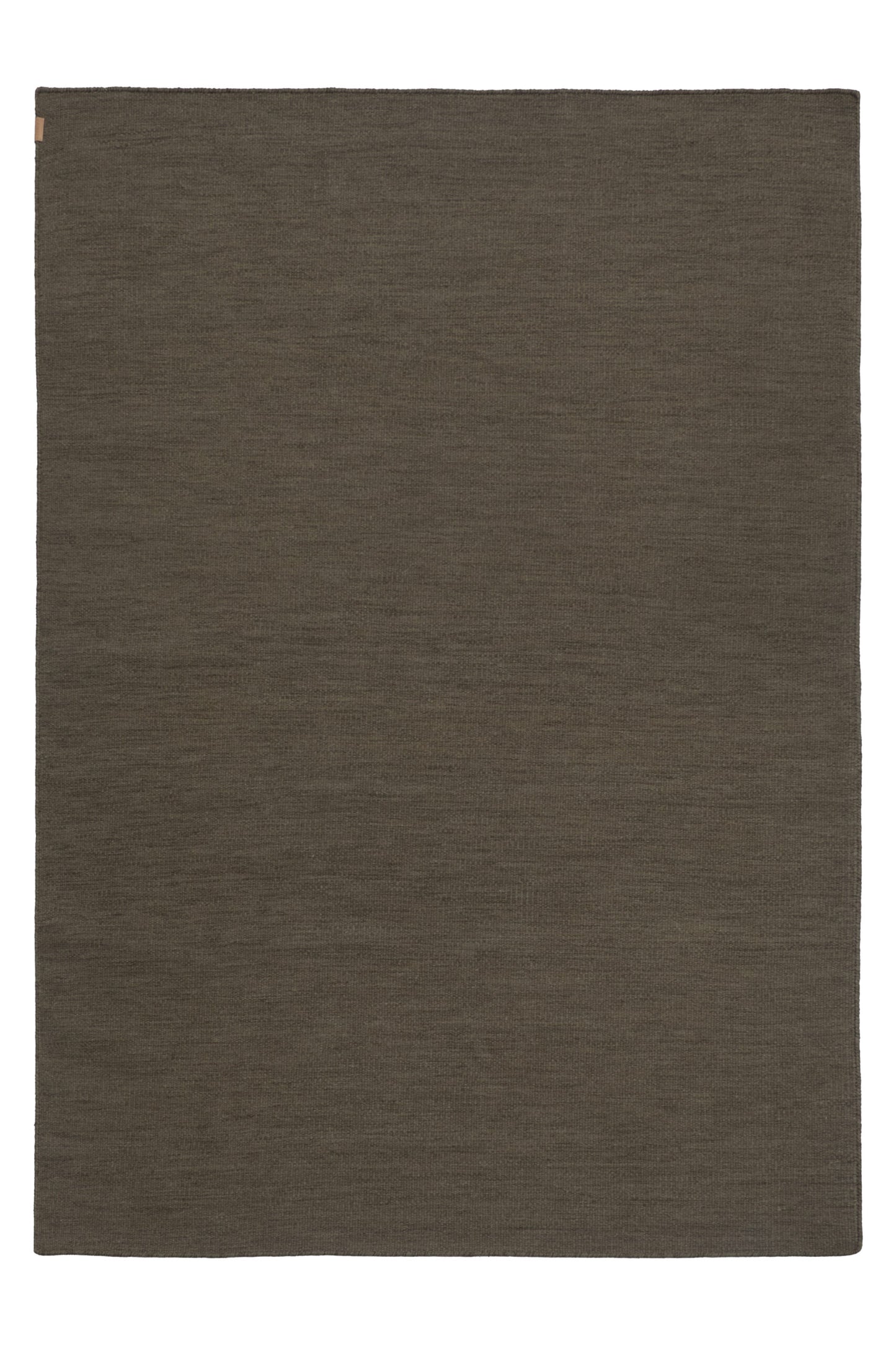 Plain Wool Melange villamatto, chocolate