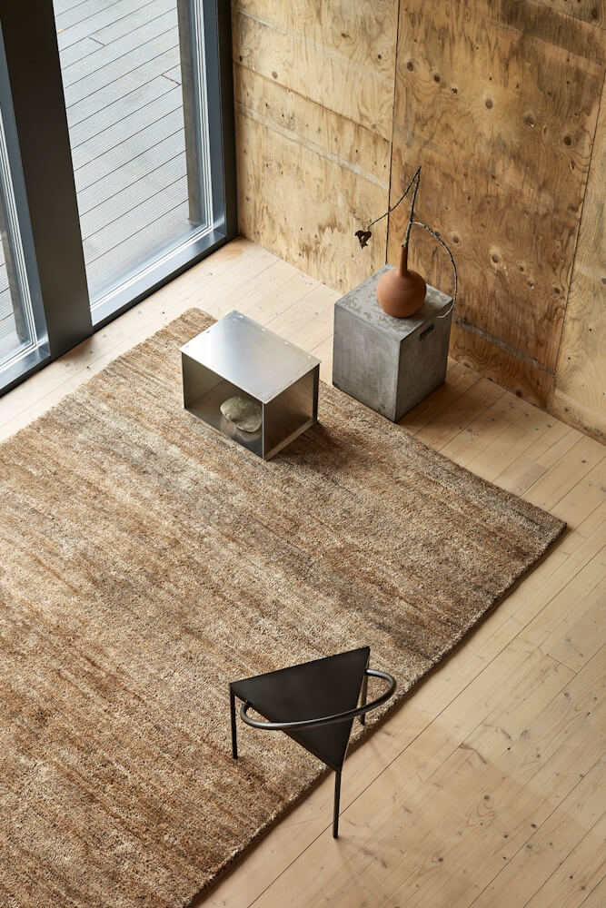 Natural Pile Hemp Rug interior