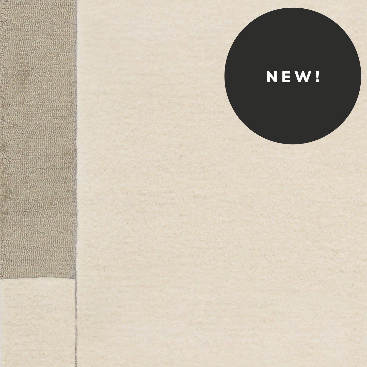 Geo One Natural wool carpet