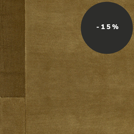 Geo One Khaki wool carpet