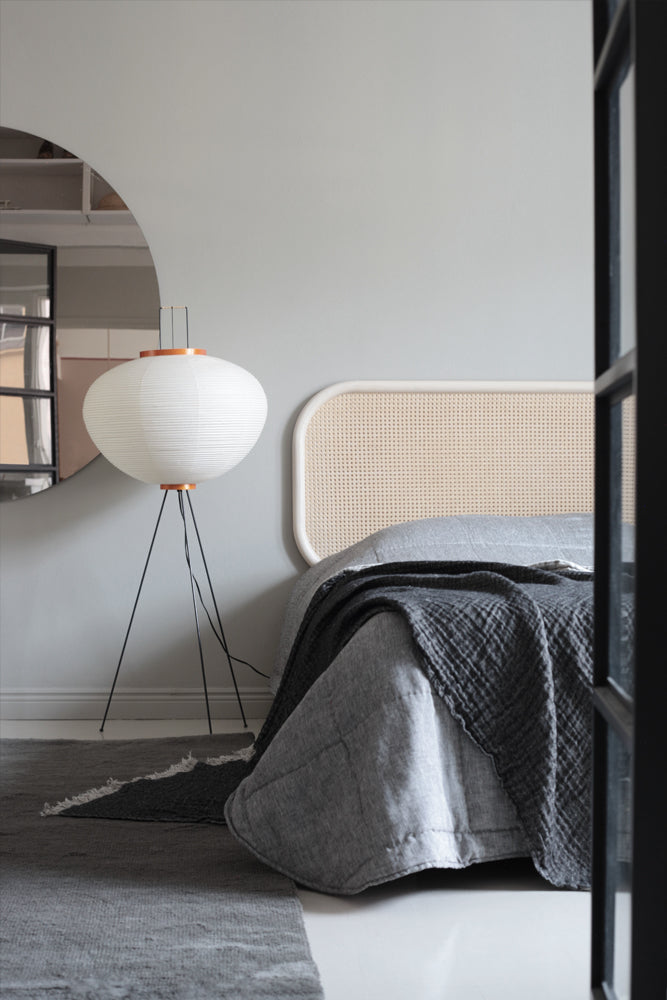 Roots Linen -torkkupeitto, grafiitinharmaa