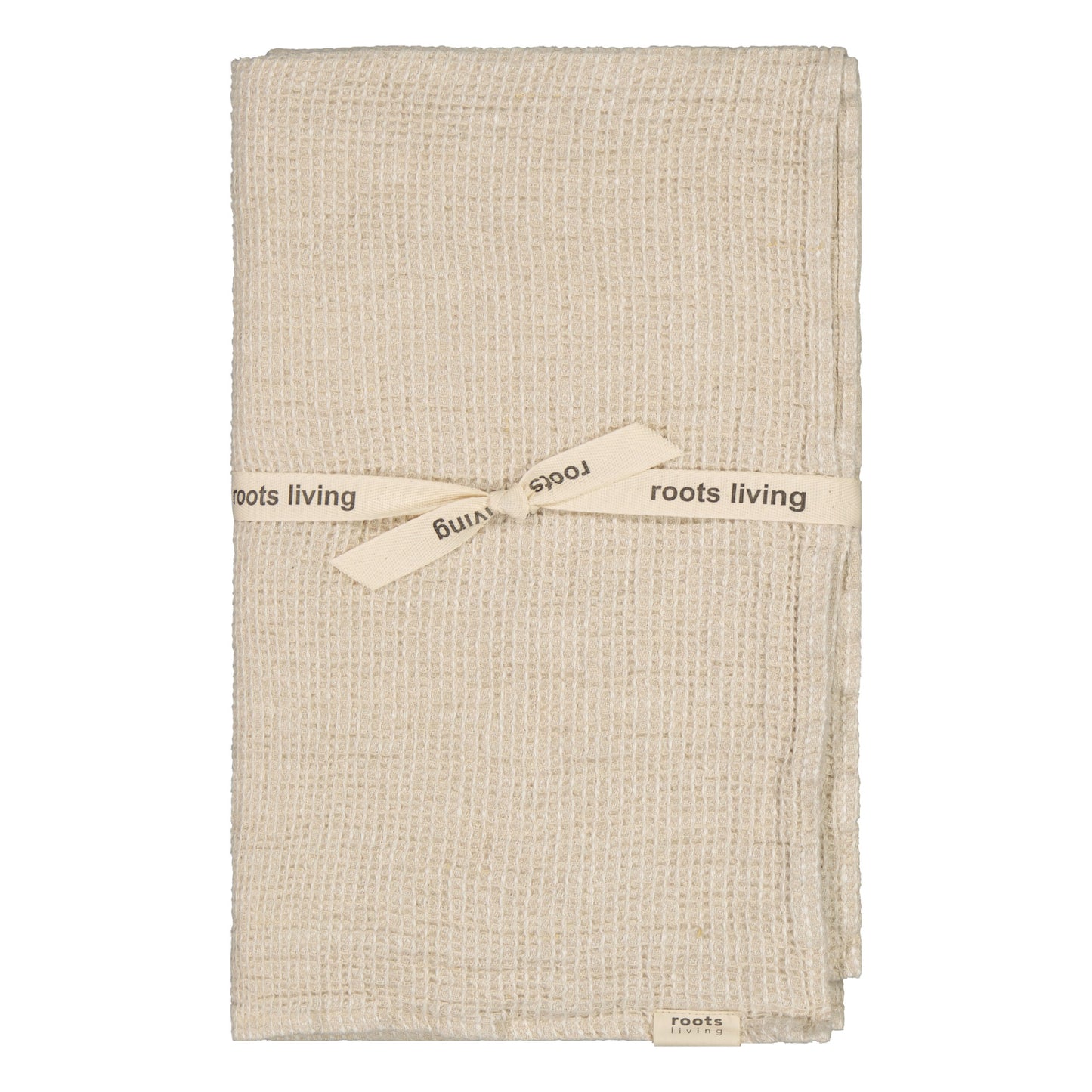 Waffle Linen kylpypyyhe, luonnonvärinen