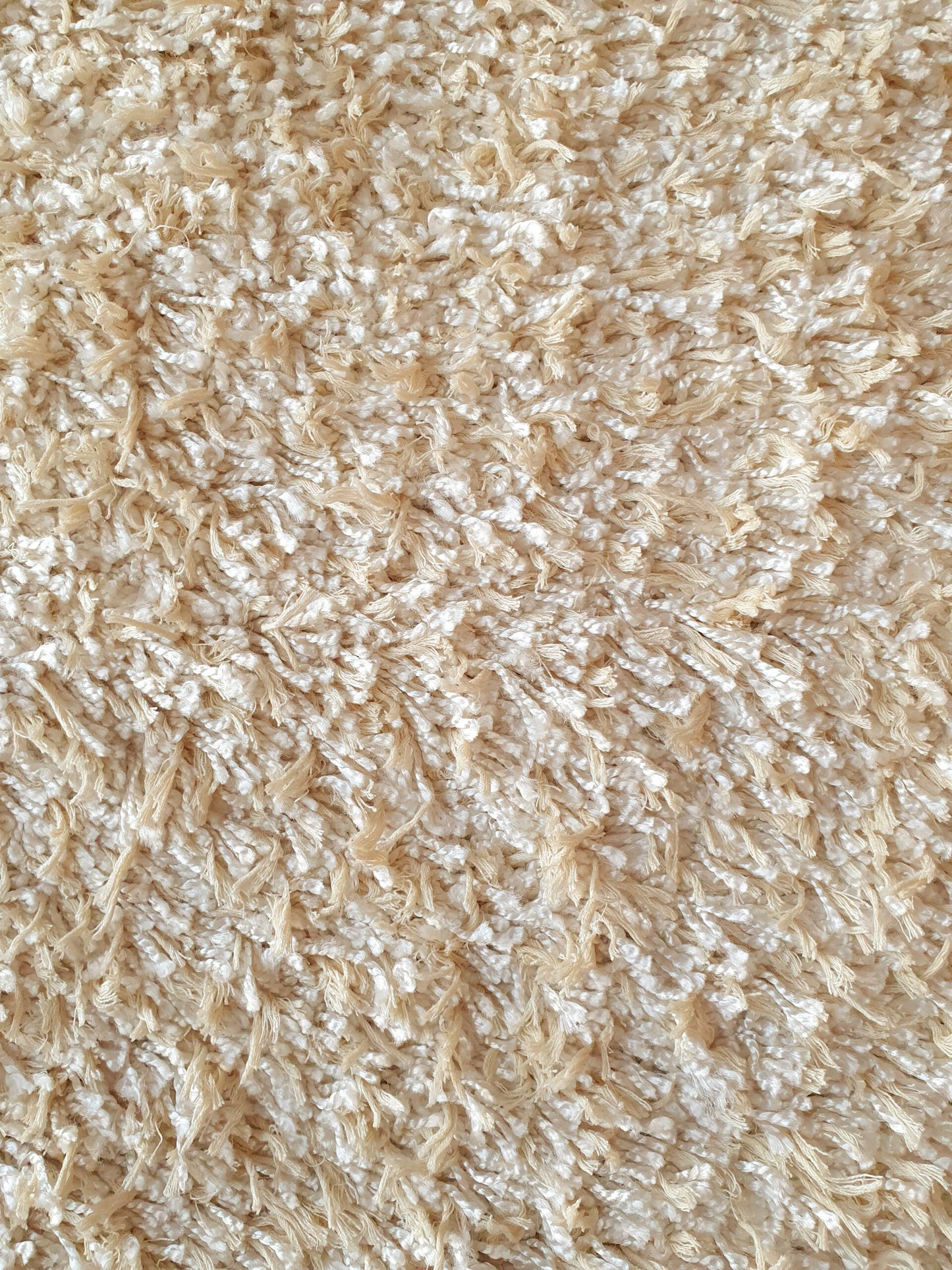 Sample piece, Long Pile Viscose, white