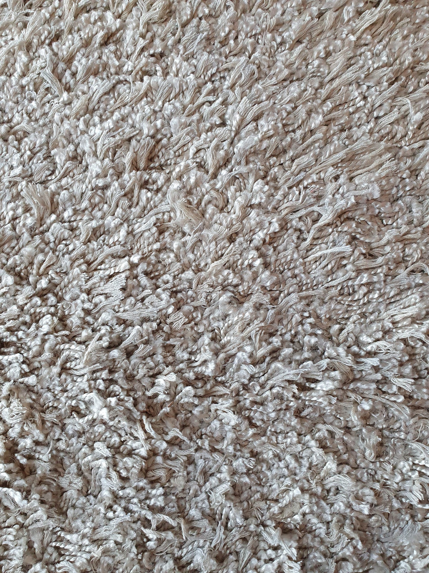 Sample piece, Long Pile Viscose, gray