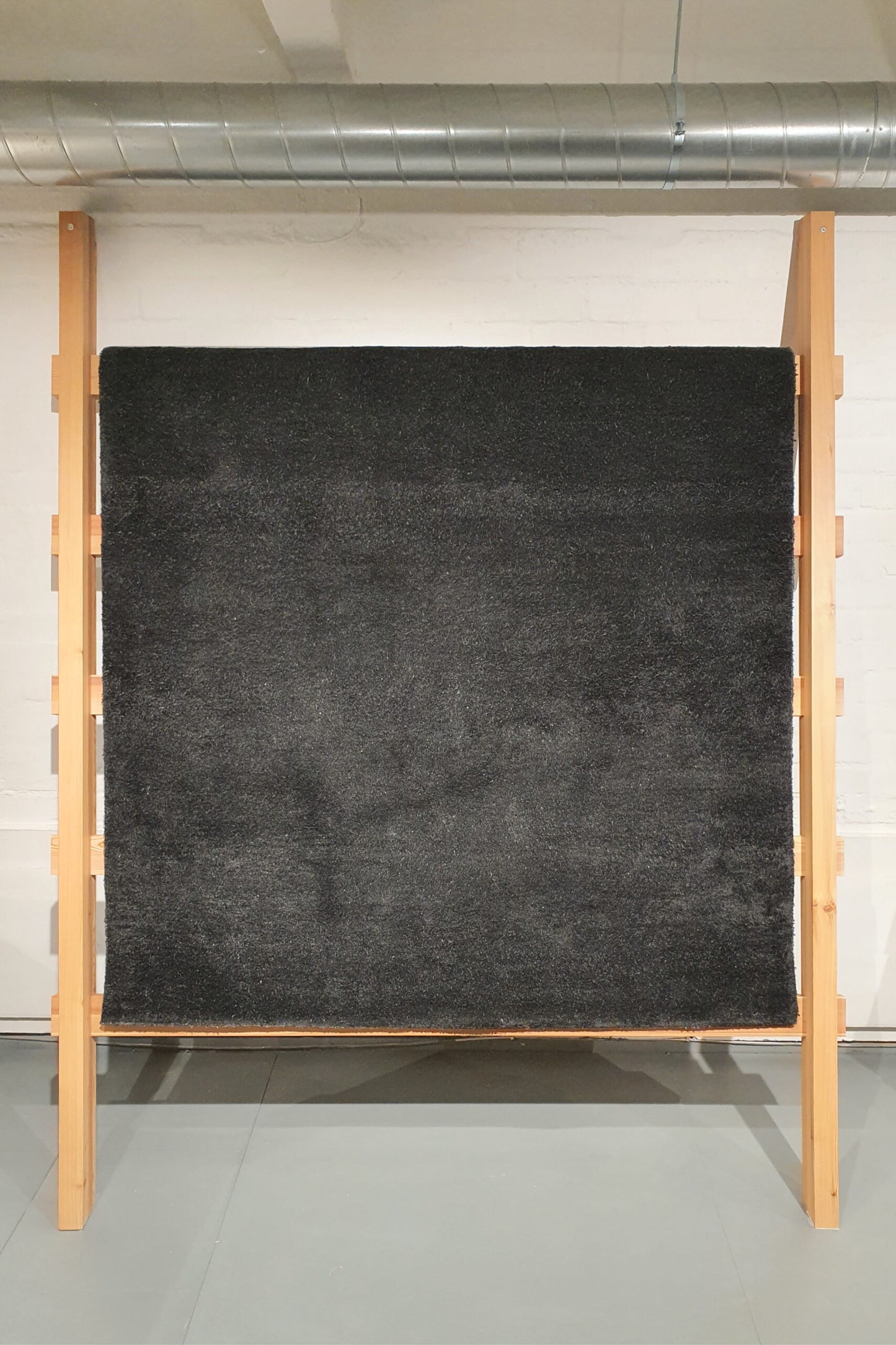Sample piece, Pile Bamboo, Dark Grey, 170x240 cm