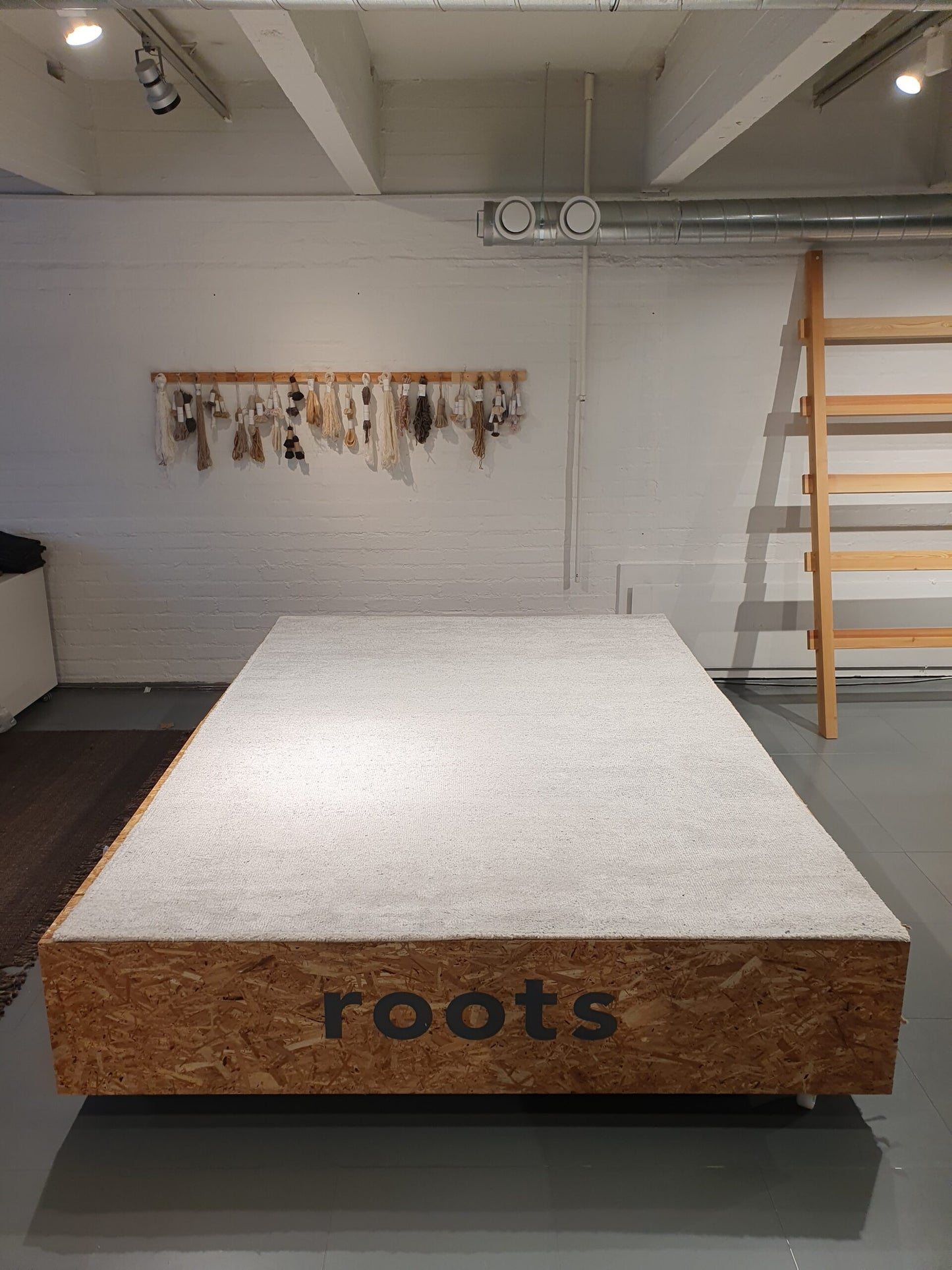 Sample piece, Pile Bamboo, 200x300 cm