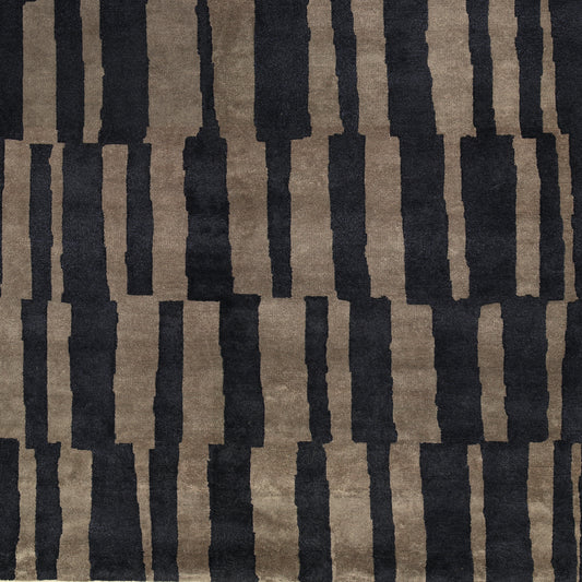 Pilari Bamboo/Wool Charcoal-Brown