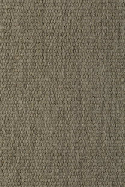 Plain Wool Melange Mud