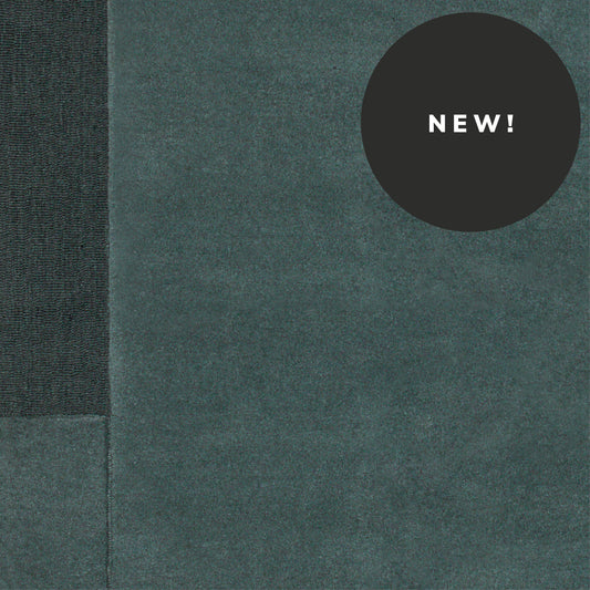 Geo One Blue wool carpet