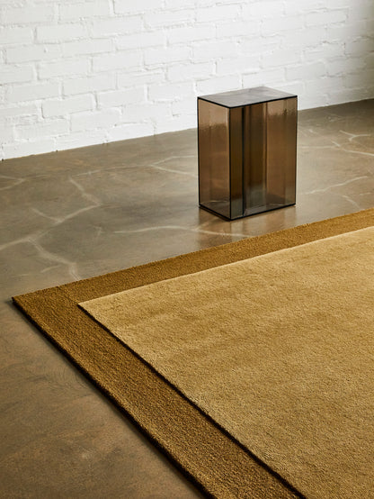 Geo One Khaki wool carpet