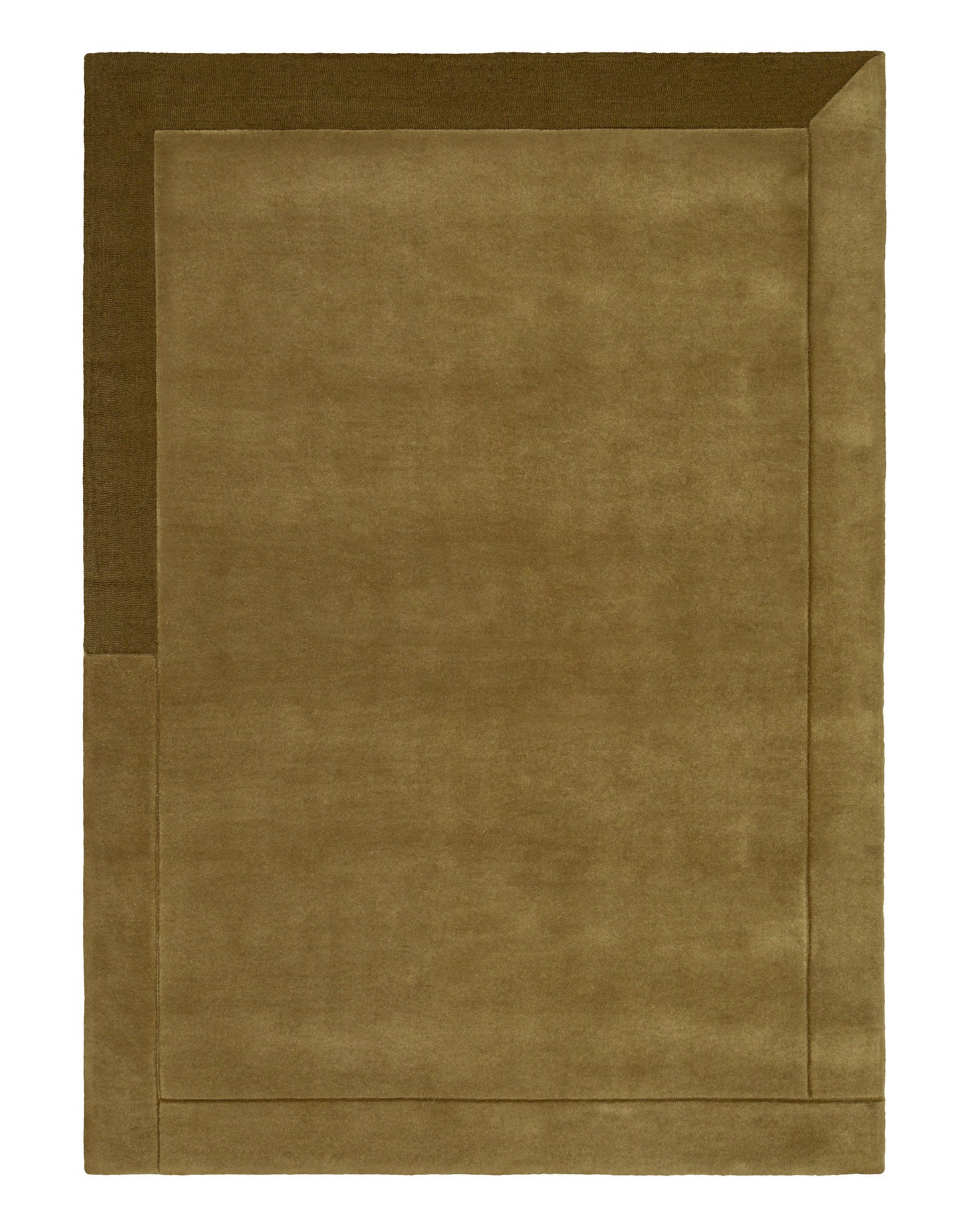 Geo One Khaki wool carpet