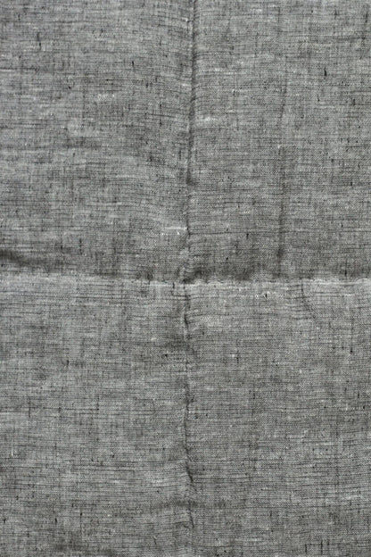 Linen Square Bedspread Graphite