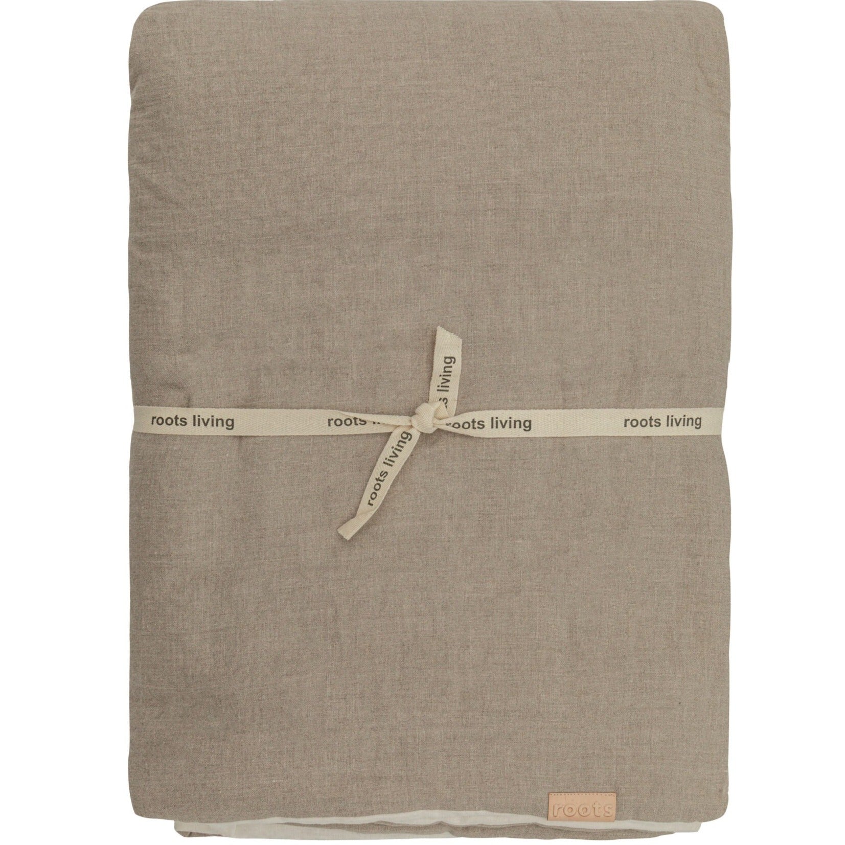 Root Throws Roots Linen bed throw, natural – Roots Living