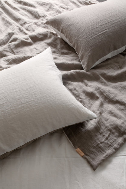 Roots Linen pillowcase, natural-white