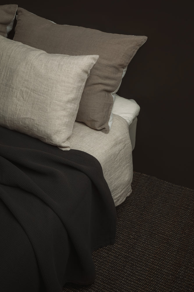 Linen Pillow case, natural 50×60 cm