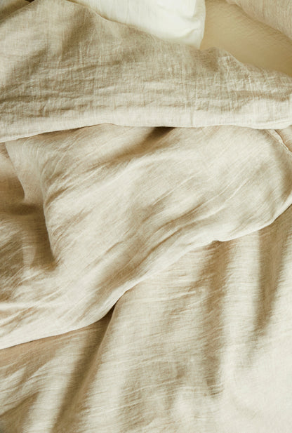 Linen Duvet Cover, natural 150×210 cm