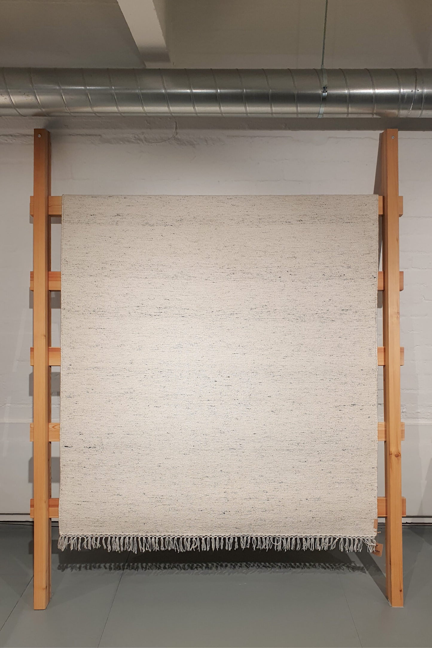 Mallikappale, Fringe Bamboo, valkoinen, 170x240 cm