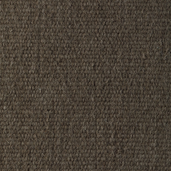 Sample piece, Plain Wool Melange, Chocolate, 200x300 cm