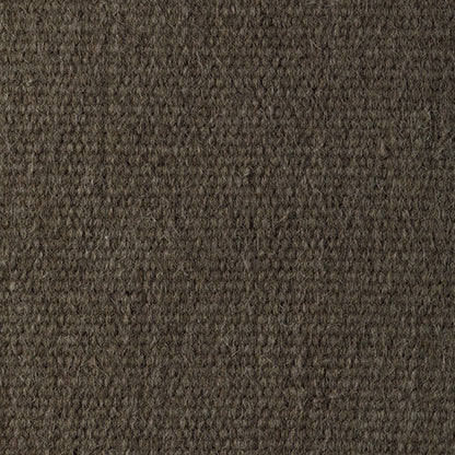 Sample piece, Plain Wool Melange, Chocolate, 200x300 cm
