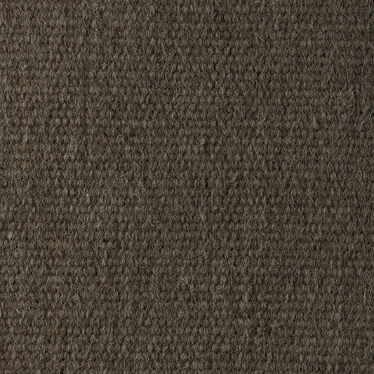 Plain Wool Melange Chocolate