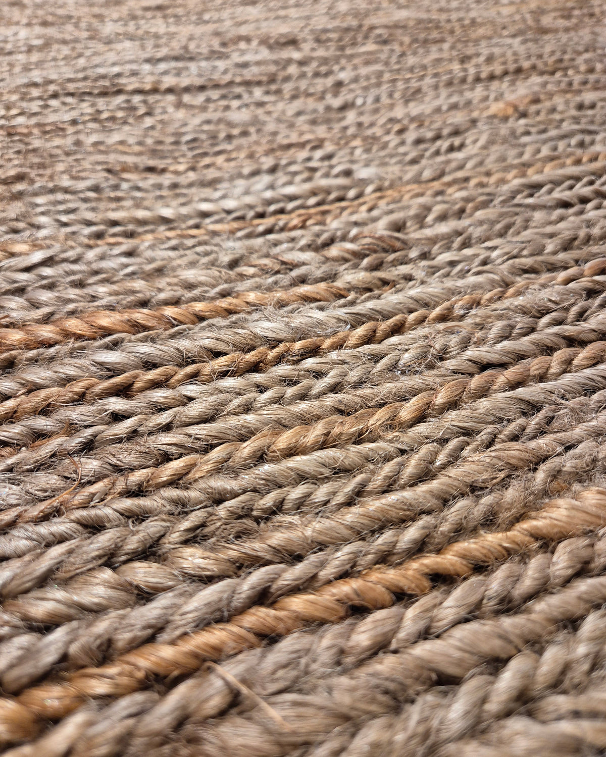Braid Hemp hemp rug, 200x300 cm