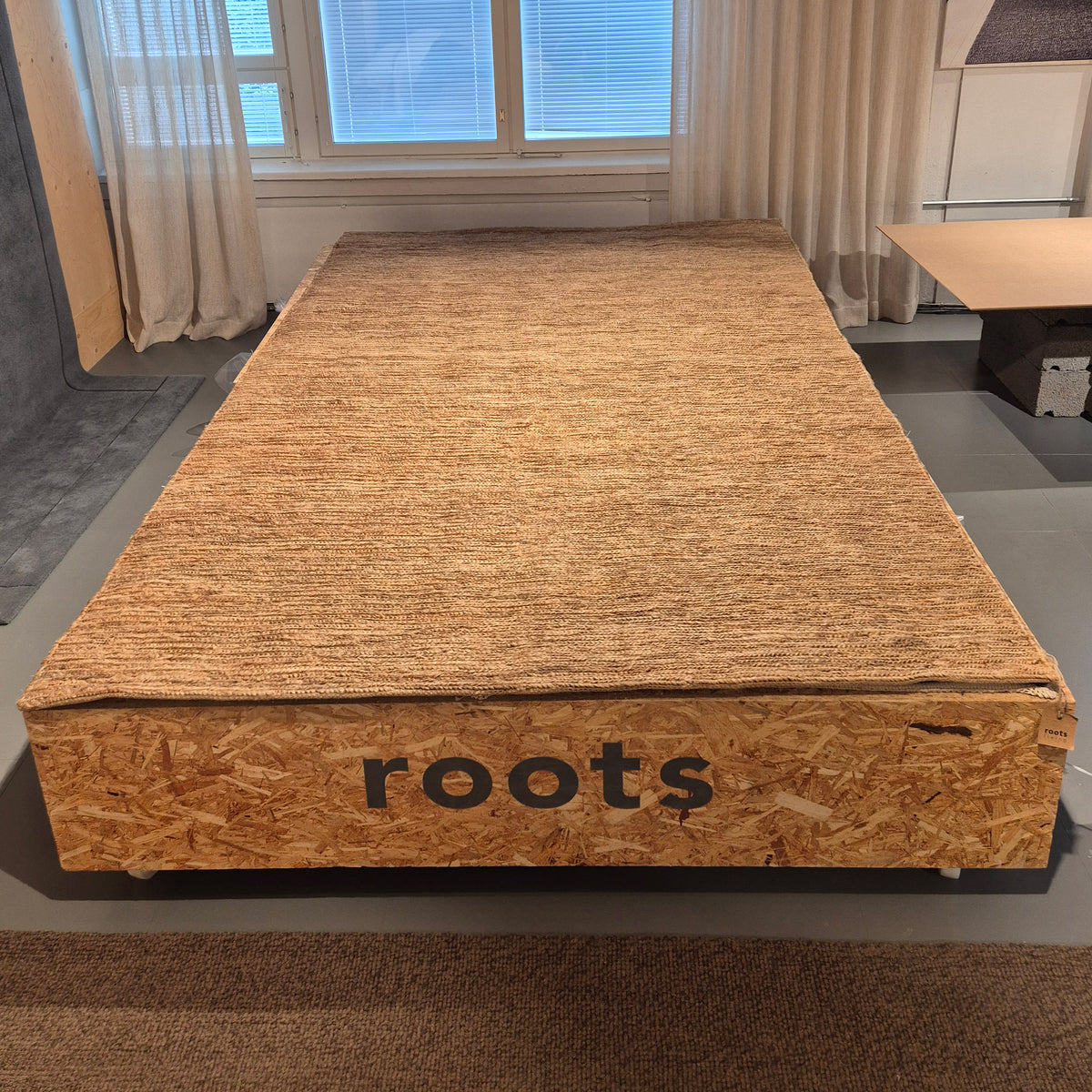 Braid Hemp hemp rug, 200x300 cm