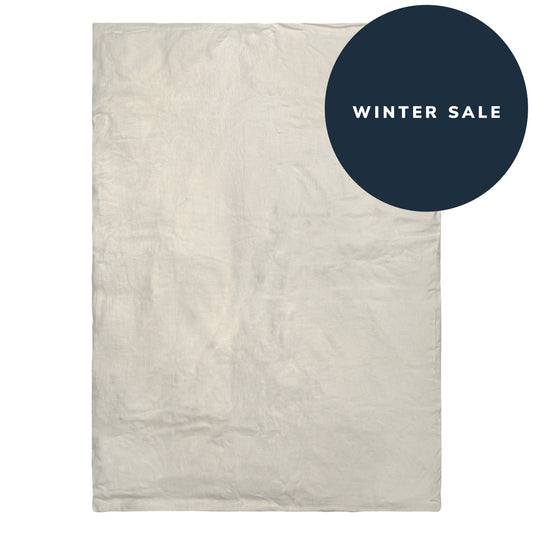 Linen Duvet Cover, off-white 150×210 cm