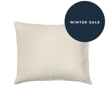 Linen Pillowcase, off-white 50×60 cm