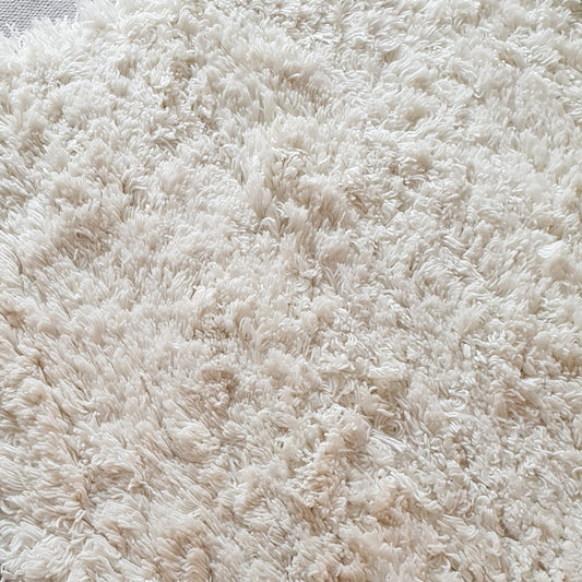 Long Pile Wool, white